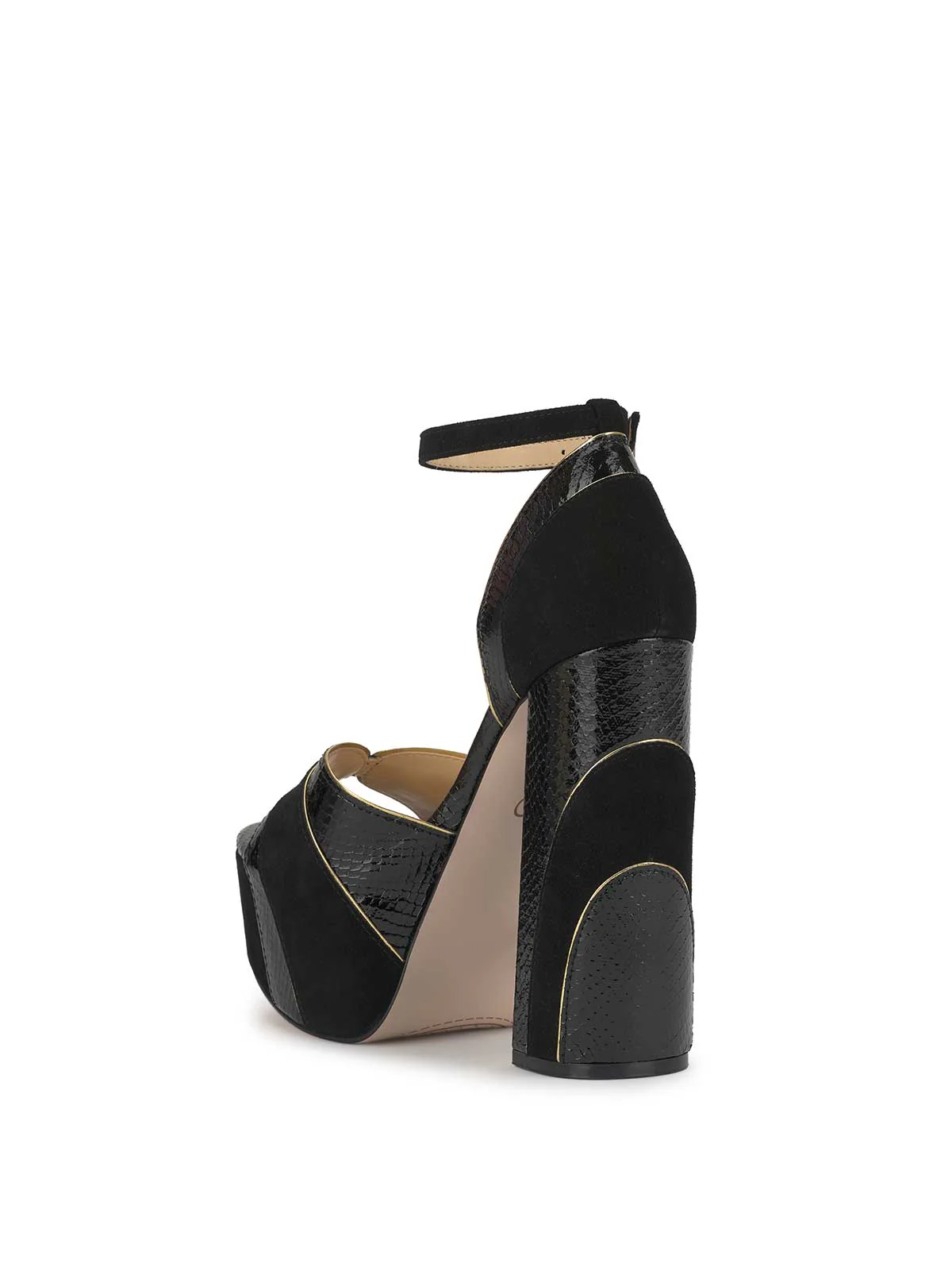 Avele Platform in Black & Gold - Image 3