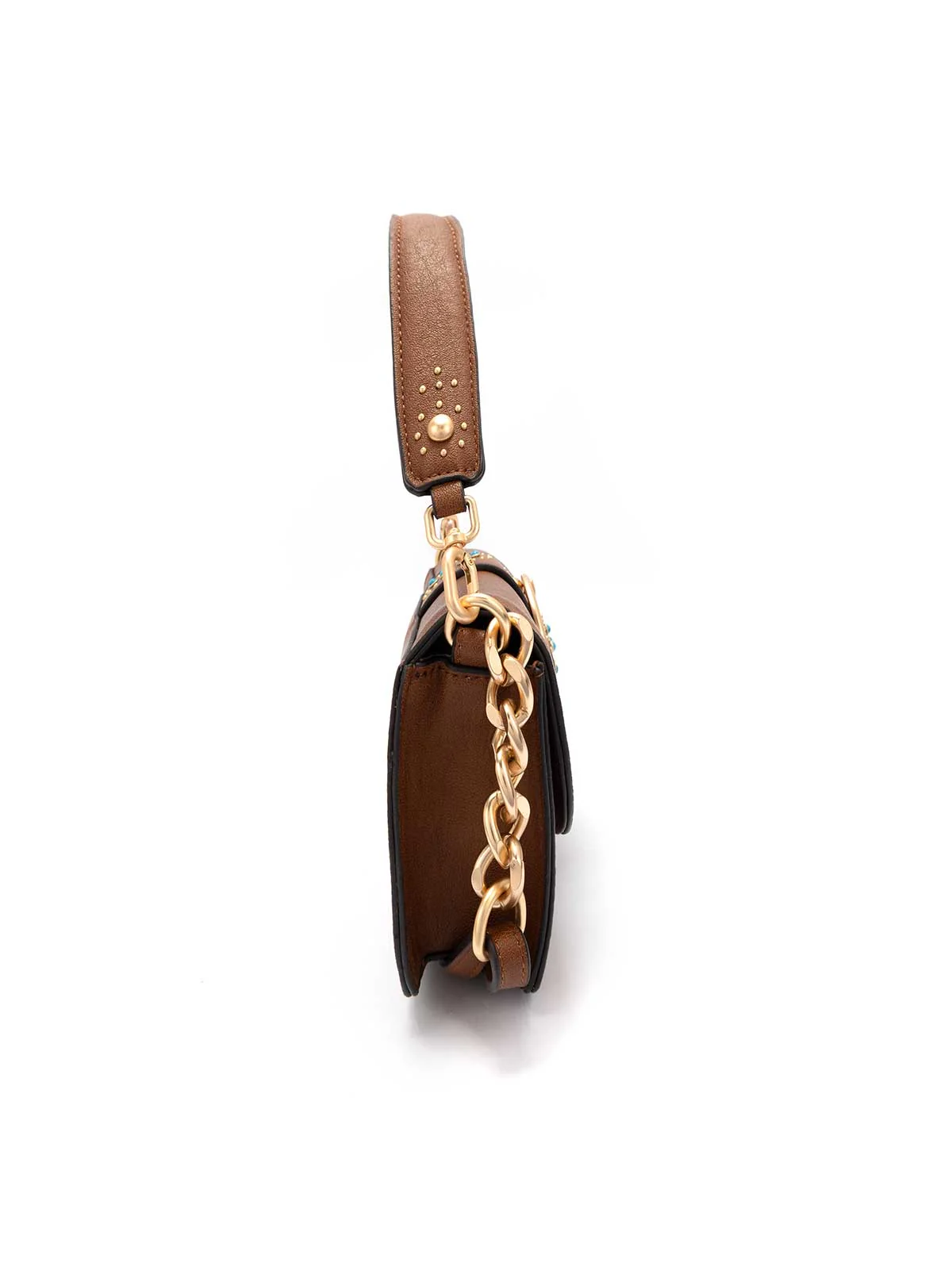 Cadence Crossbody in Luggage - Image 5