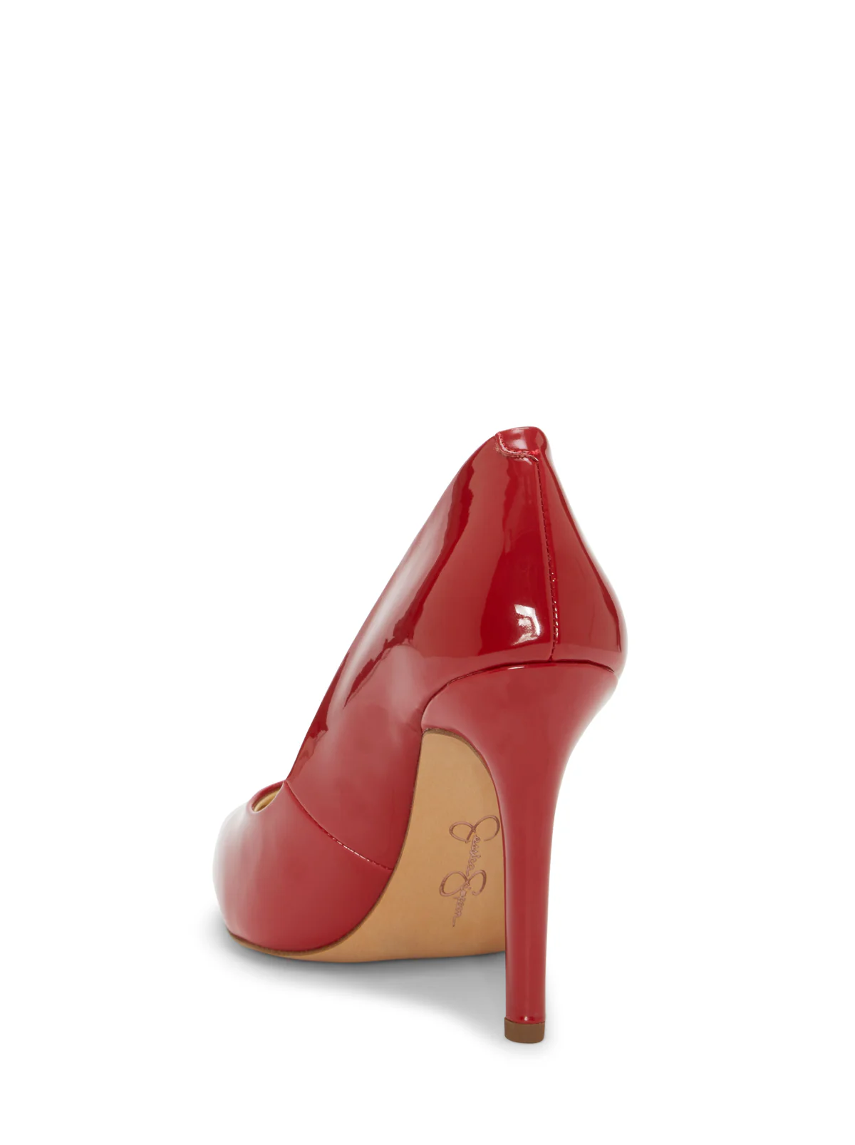 Cassani Pump in Red Muse - Image 3