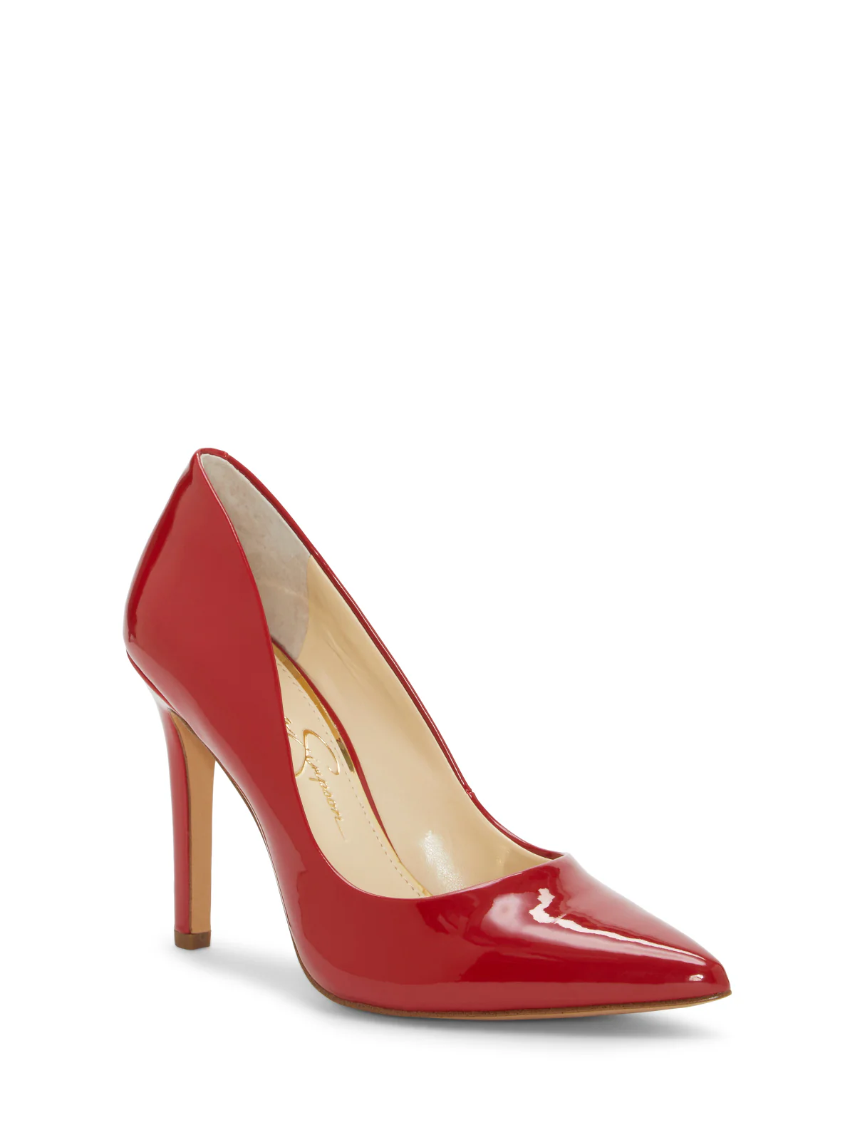 Cassani Pump in Red Muse - Image 4
