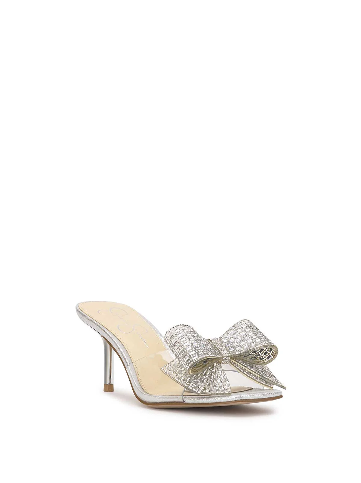 Celisha High Heel in Clear Embellished - Image 4