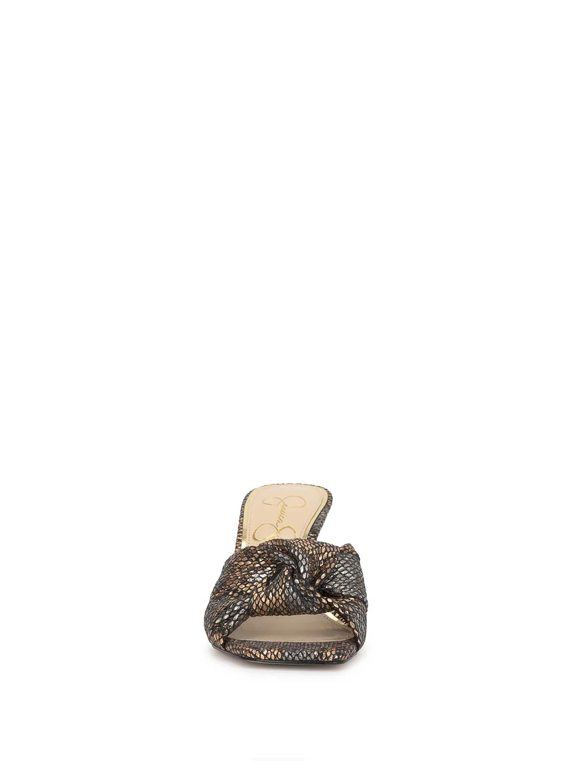 Evirra High Heel in Bronze Snake - Image 2