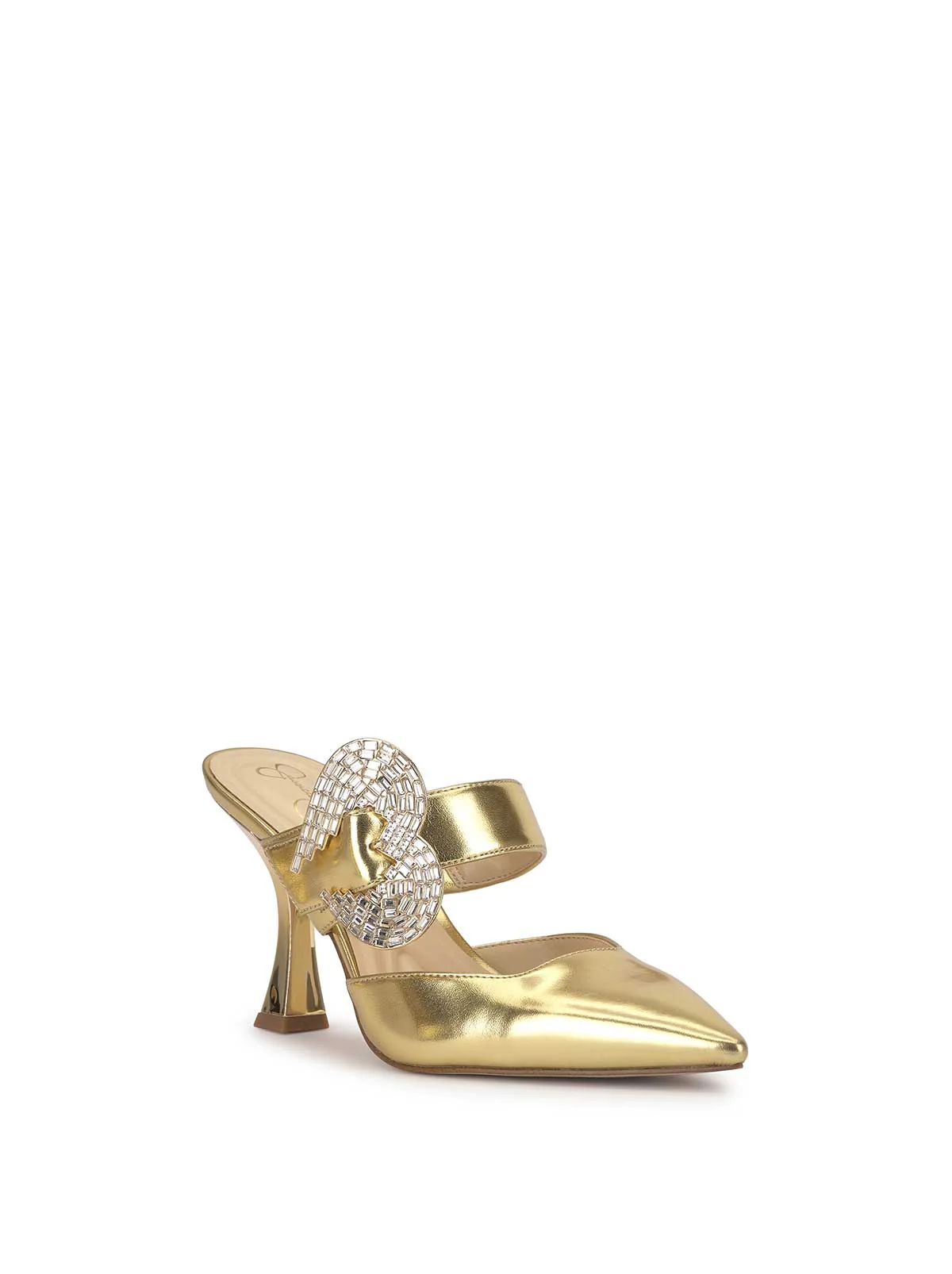 Favica High Heel in Gold - Image 4