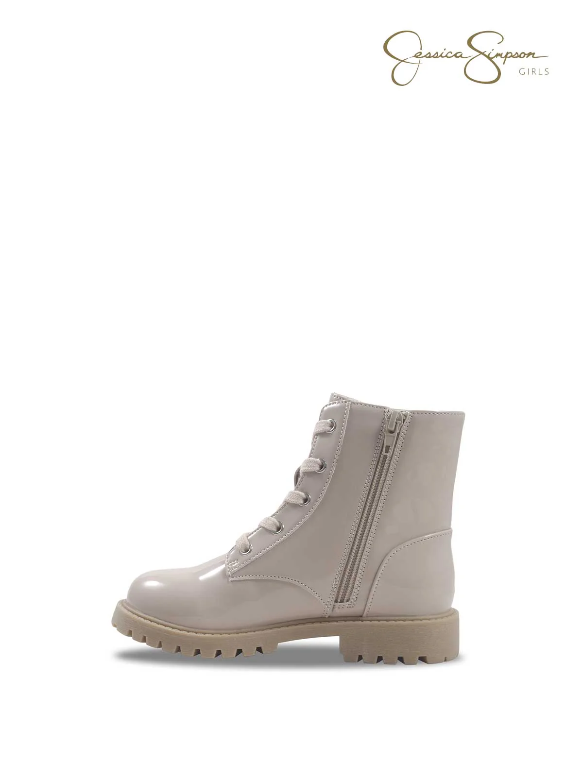 Girls Daria Shay Boot in Cream - Image 4