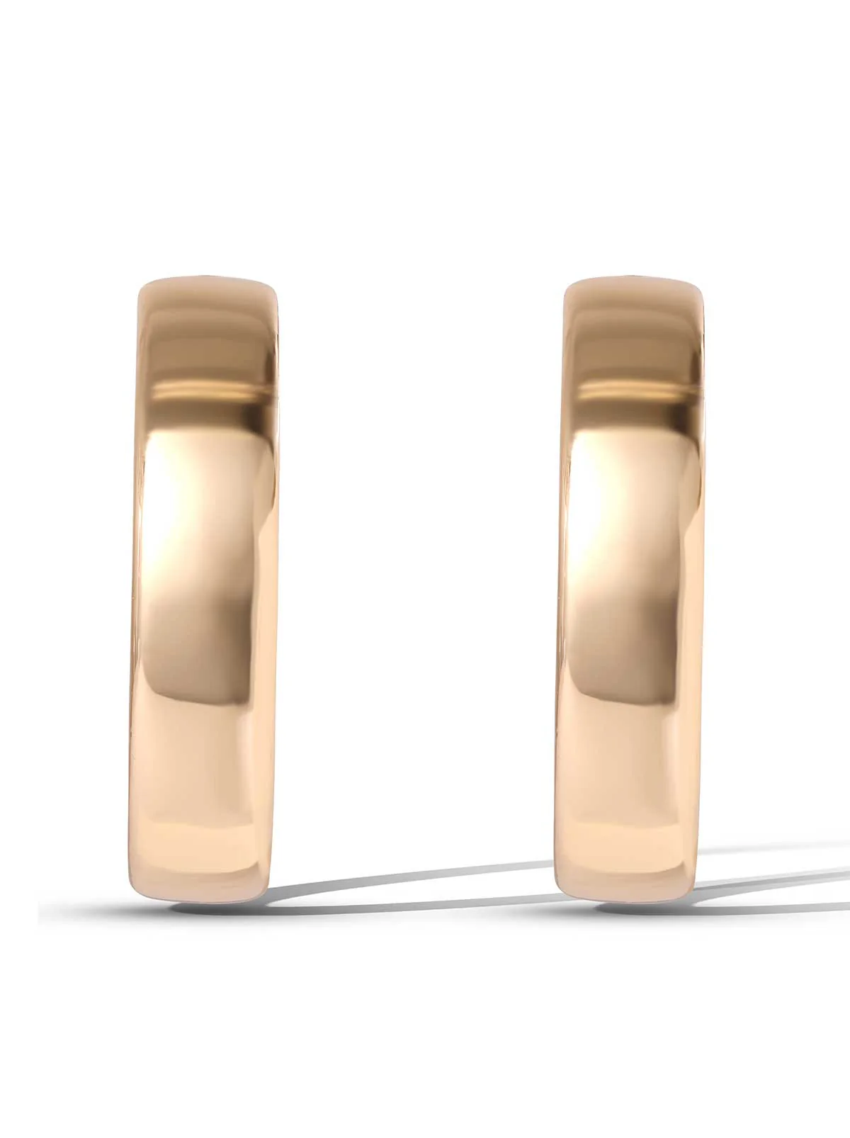 Gold Hoop Earrings - Image 2