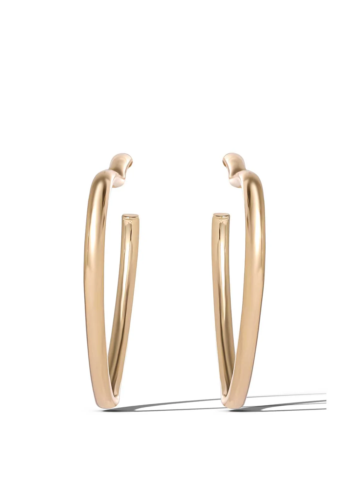 Heart Hoop Earrings - Image 3