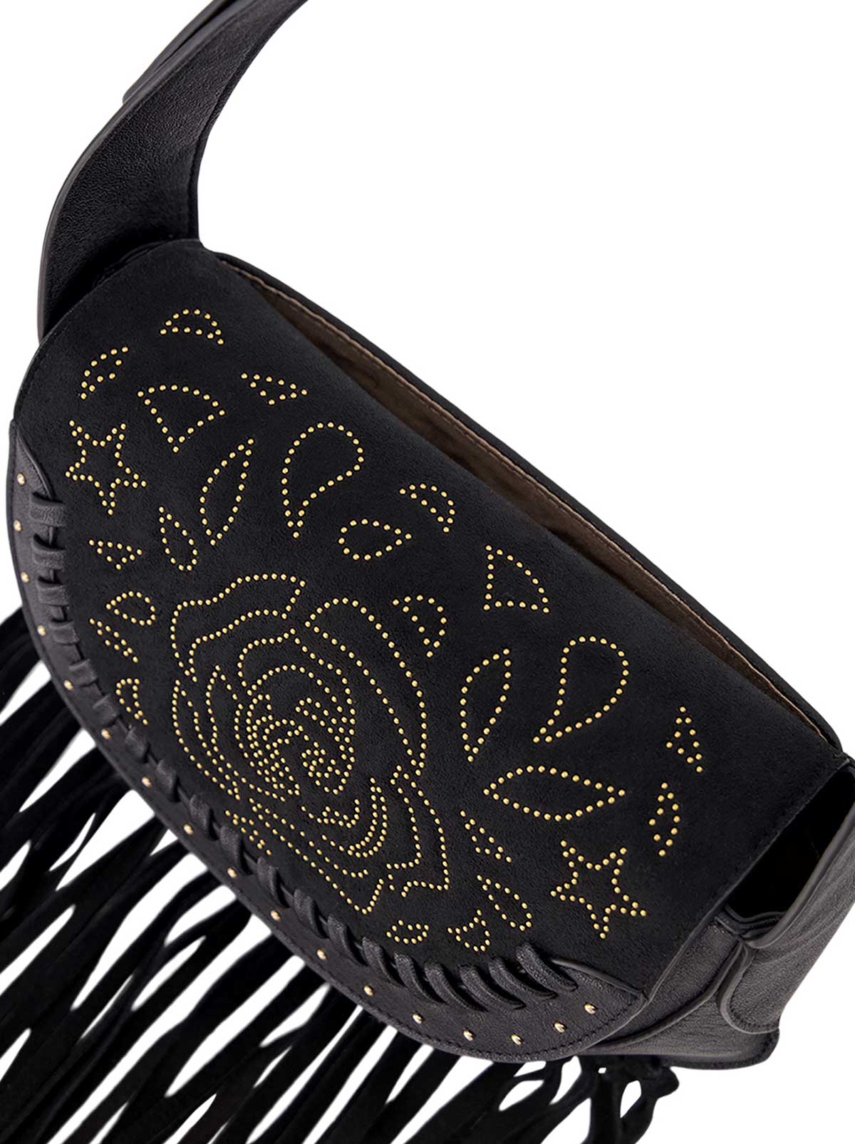 Jessica Simpson 2.0 Ava Saddle Crossbody in Meteorite - Image 4