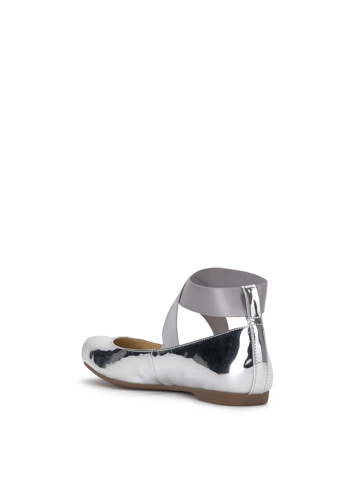 Mandalaye Ballet Flat in Silver - Image 3