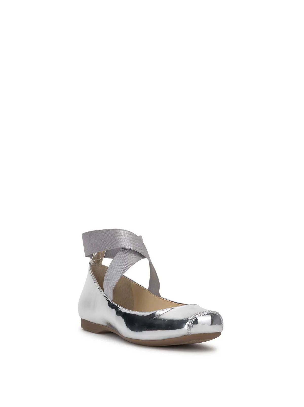 Mandalaye Ballet Flat in Silver - Image 4
