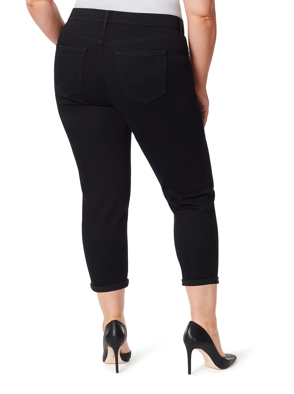 Mika Best Friend Slouchy Skinny Jeans in Black - Image 3