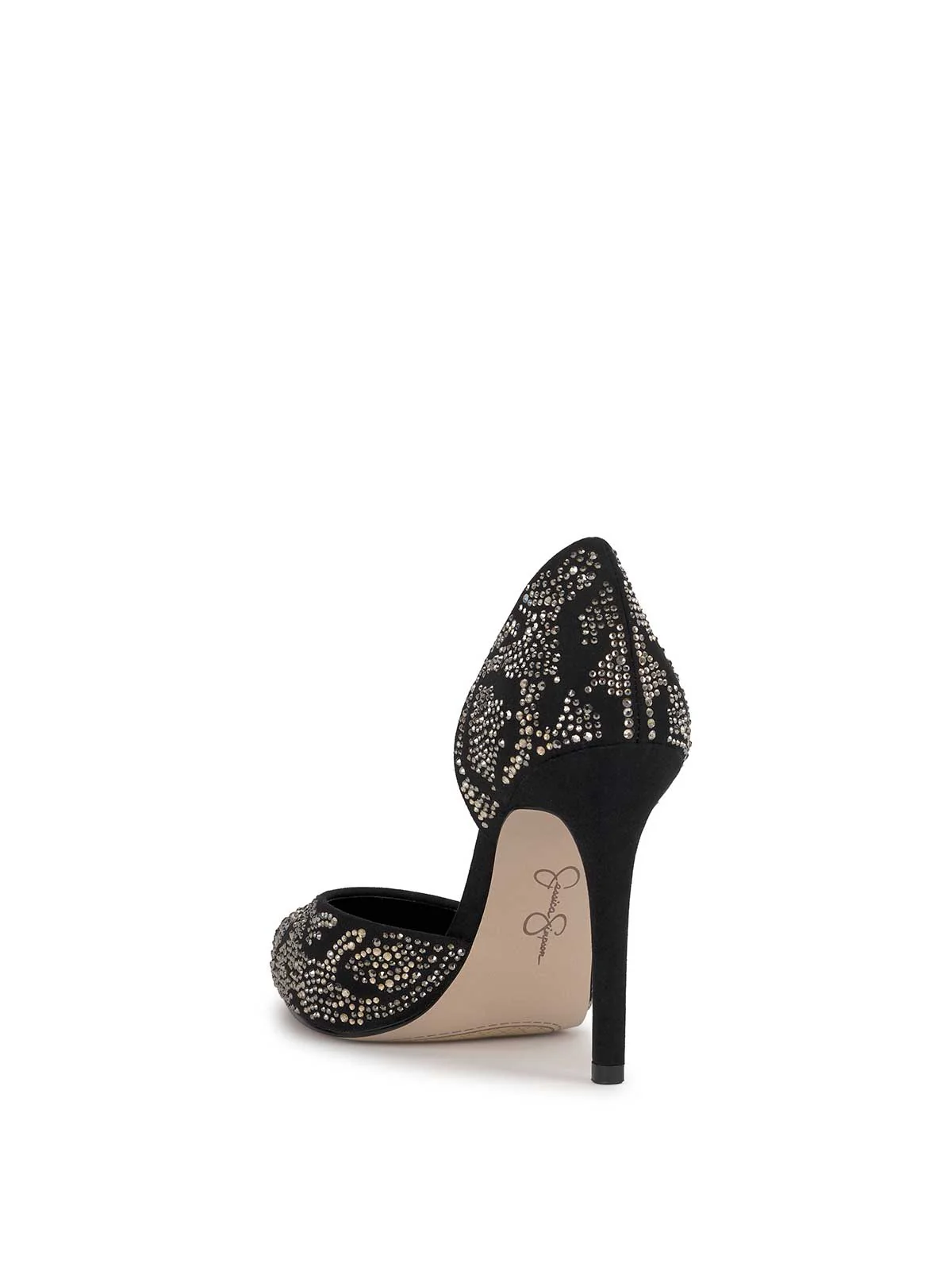 Prizma D'Orsay Pump in Black Leopard Sparkle - Image 3