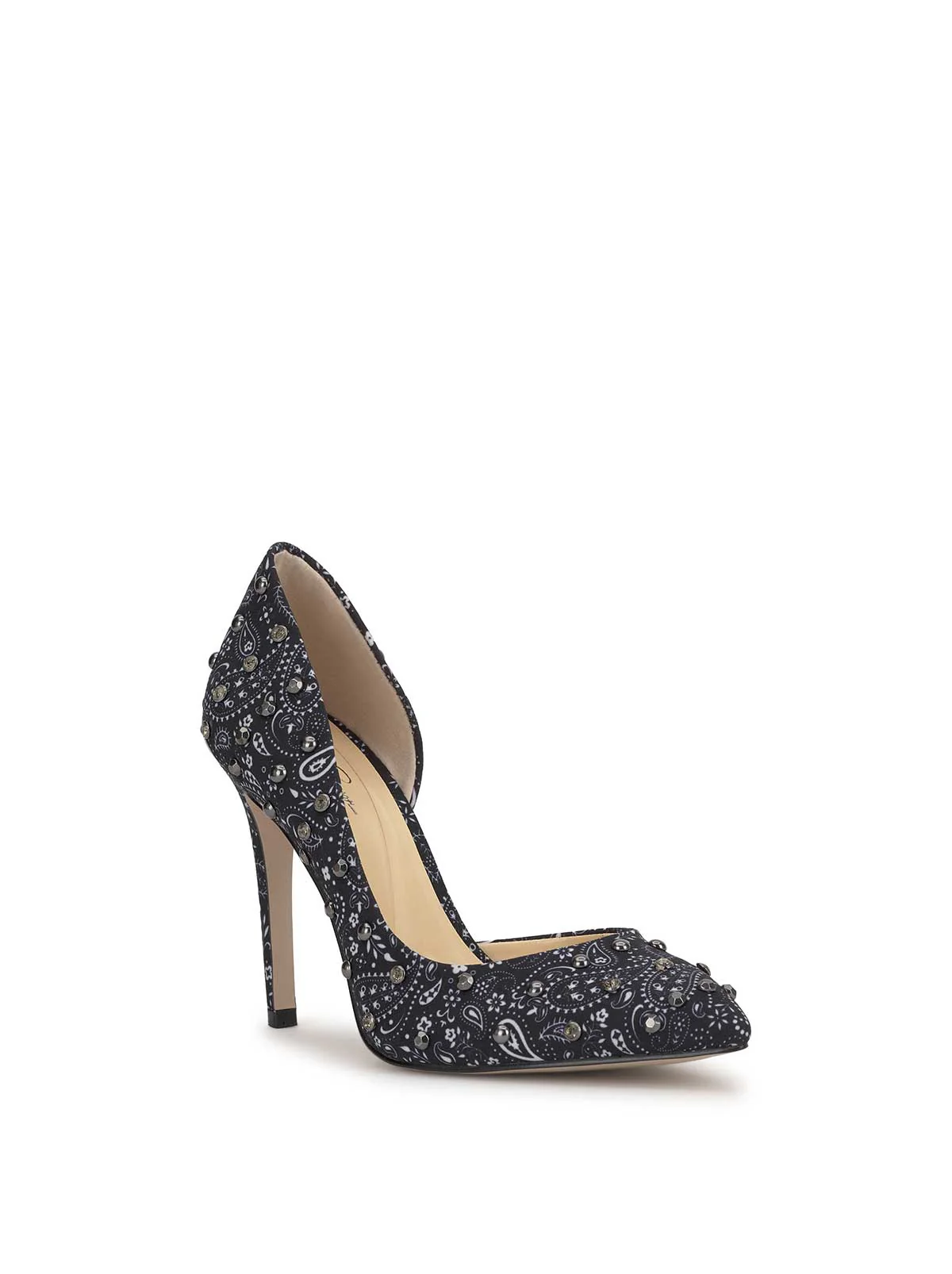 Prizma D'Orsay Pump in Midnight Bandana - Image 4