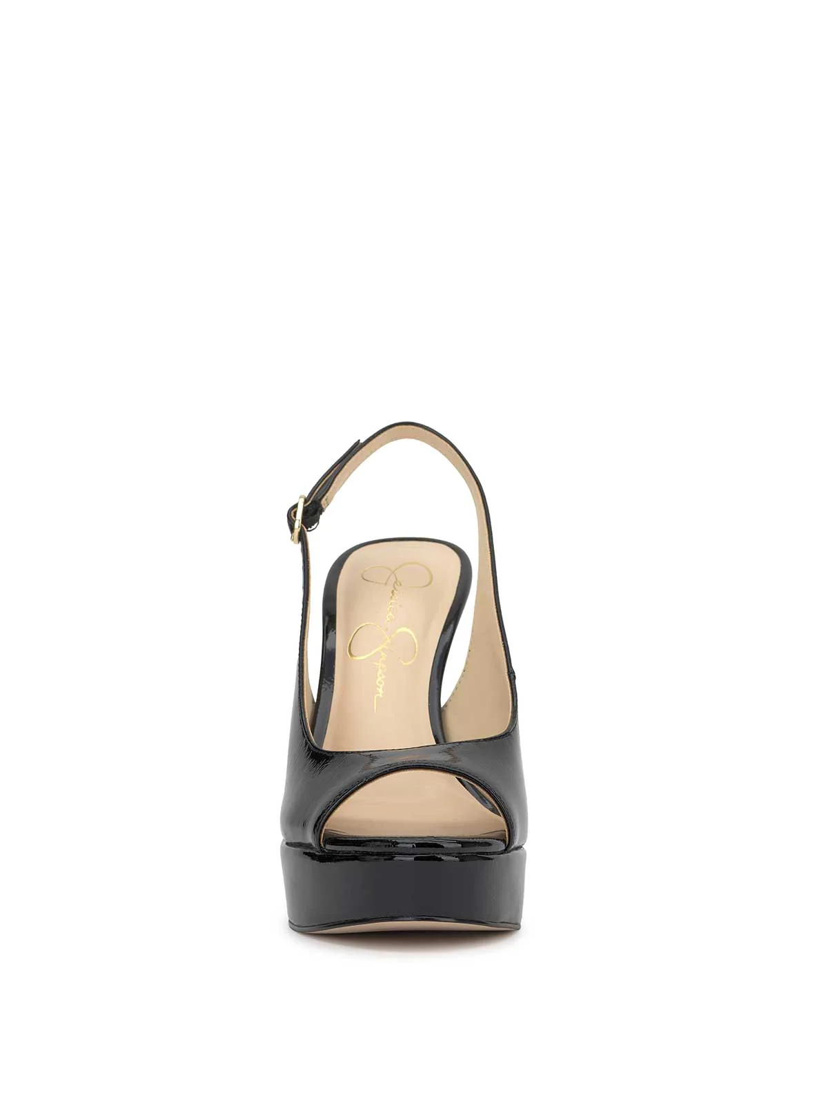 Sibilla High Heel in Black Patent - Image 2