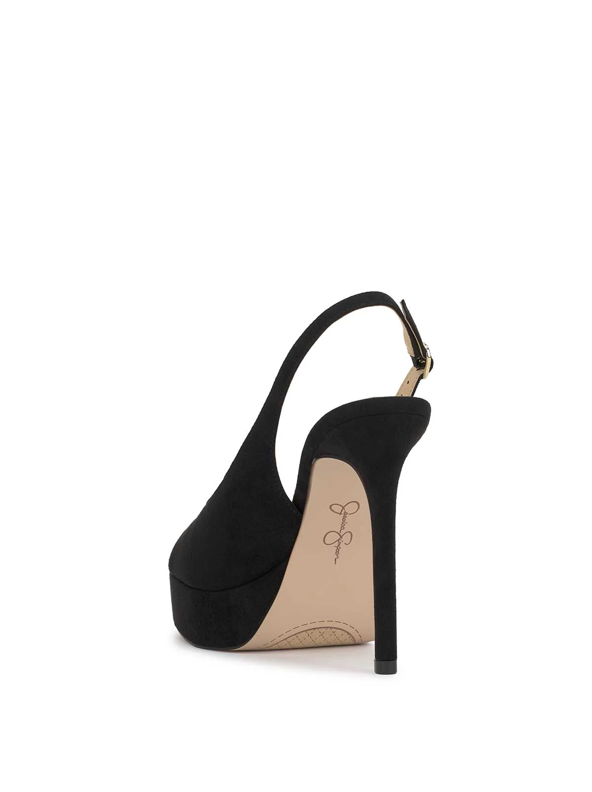 Sibilla High Heel in Black Suede - Image 3