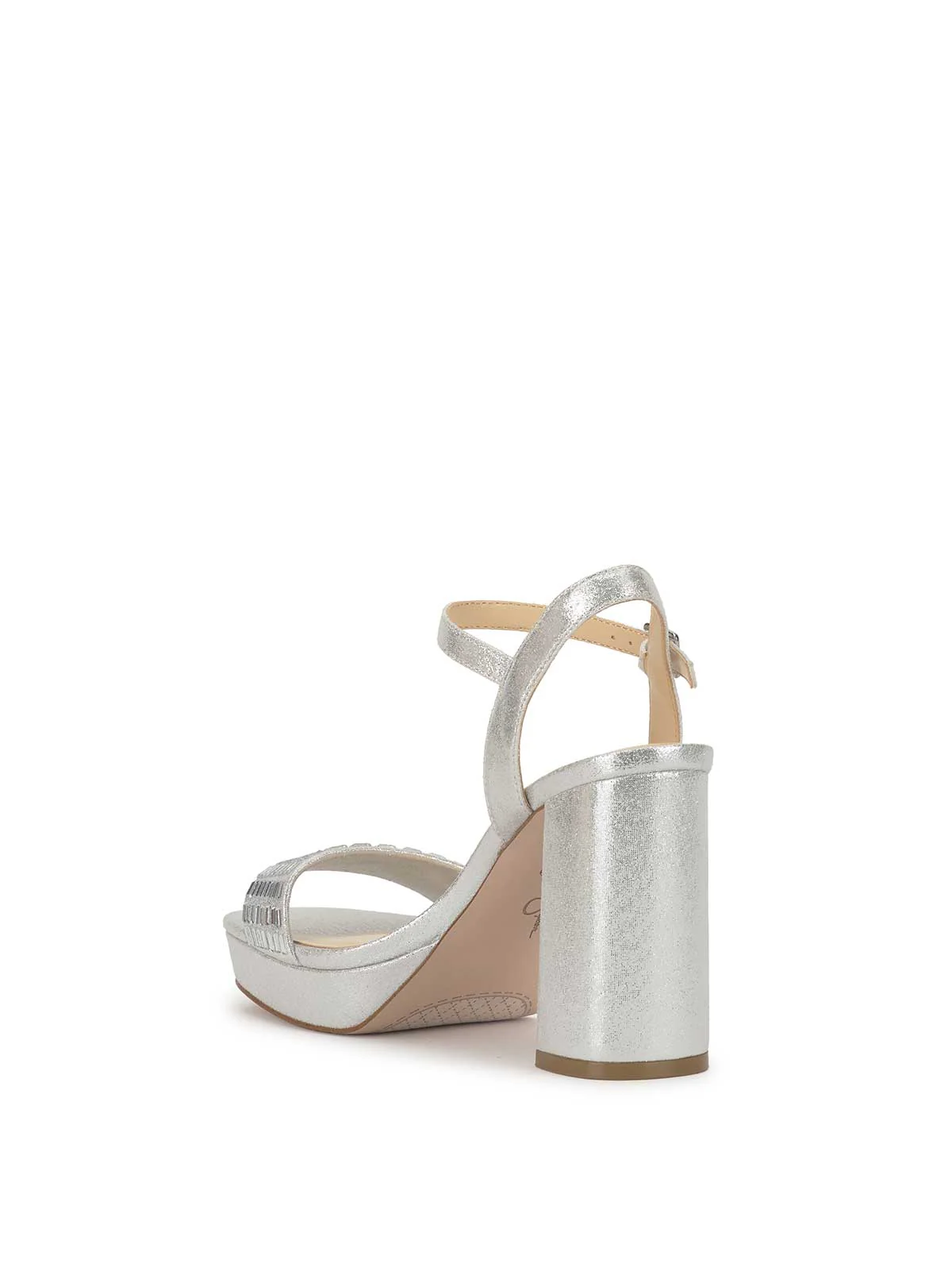 Skilia High Heel in Silver - Image 3