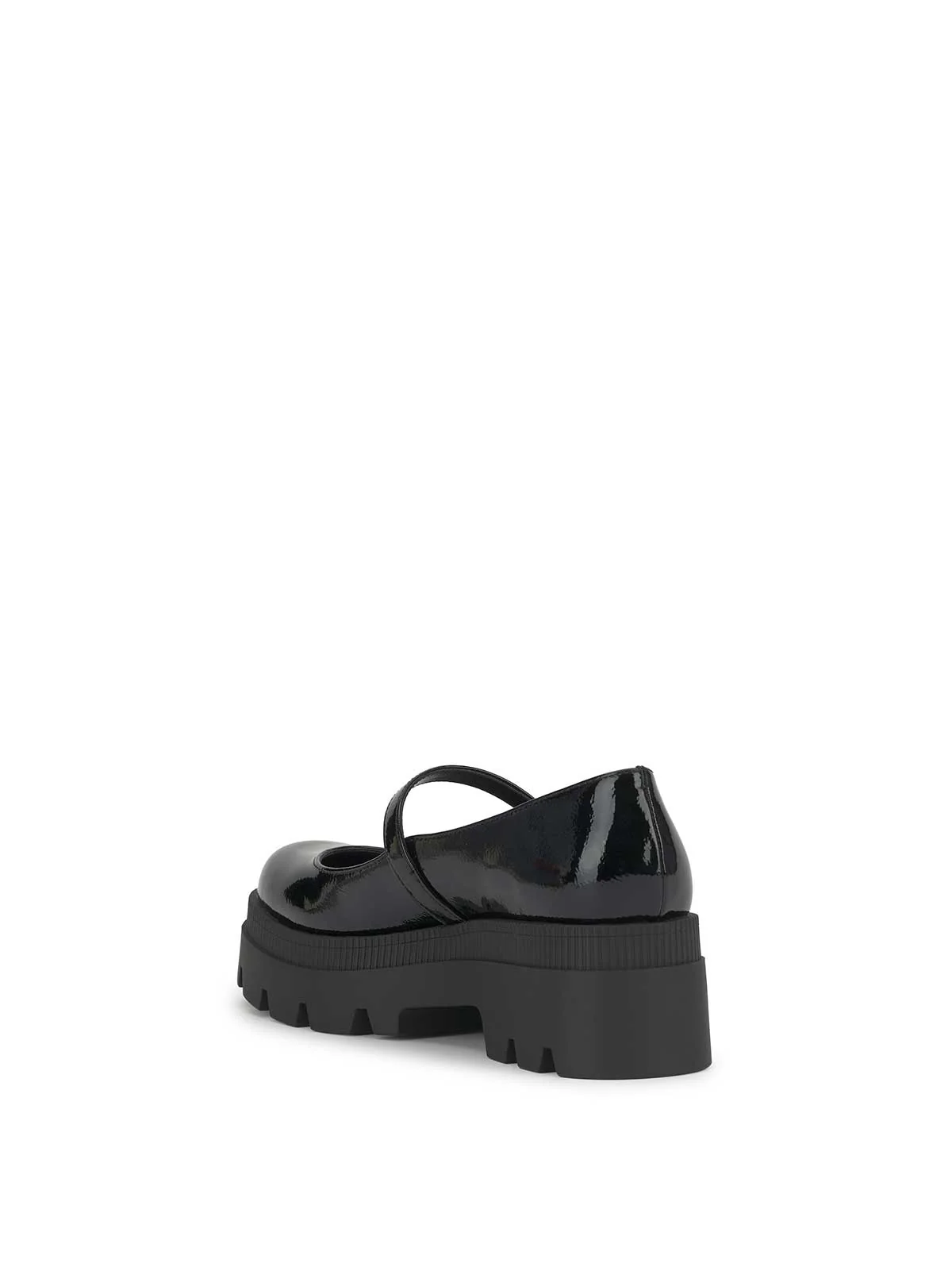Uvelia Lug Loafer in Black - Image 3