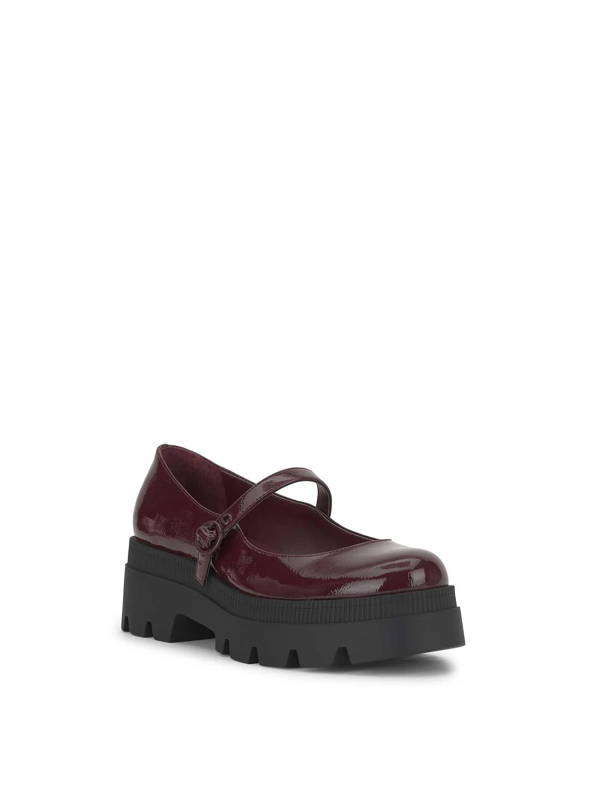 Uvelia Lug Loafer in Dark Cherry - Image 4