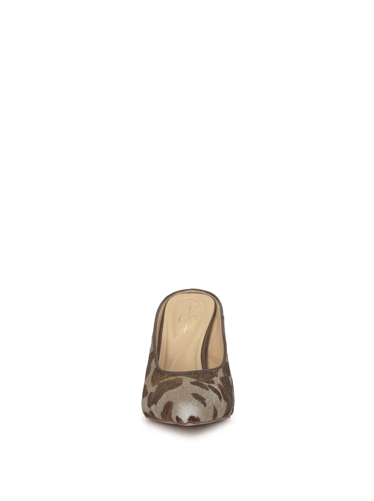 Wilix High Heel Mule in Miley Cow Print - Image 4