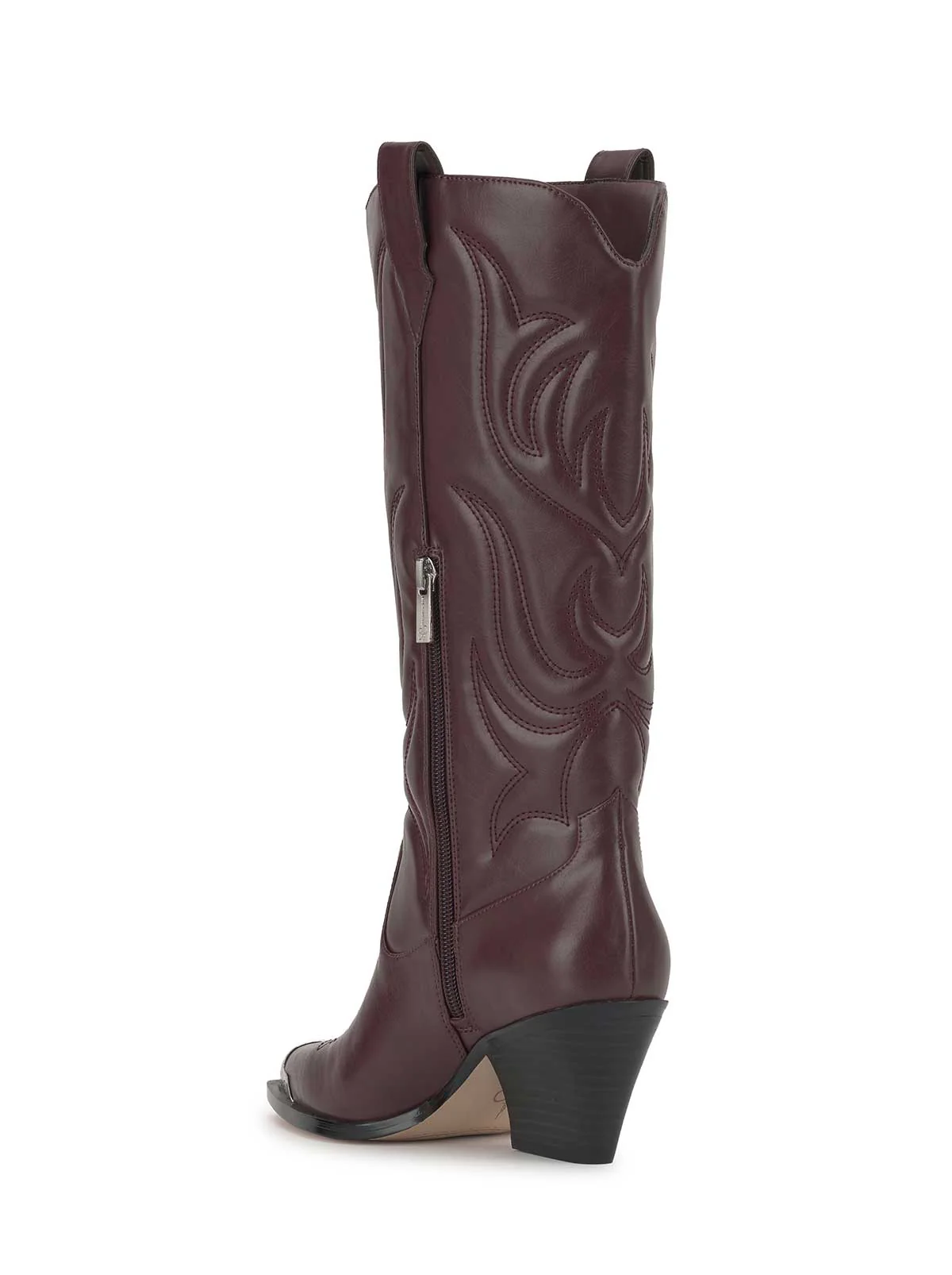 Zuliena Boot in Cherry Mahogany - Image 3